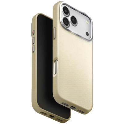 Θήκη iPhone 17 Pro Max Uniq Lyden Ανθεκτική με MagSafe από Premium Vegan Δέρμα & Μεταλλικό Πλαίσιο Κάμερας - Clay (UNIQ-IP6.9P(2025)-LYDMCLAY)