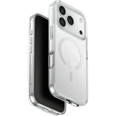 Θήκη iPhone 17 Pro Uniq Clario Ανθεκτική Eco-Friendly Διάφανη με MagSafe - Lucent Clear (UNIQ-IP6.3P(2025)-CLARMLCLR)