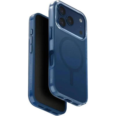 Θήκη iPhone 17 Pro Uniq Clario Ανθεκτική Eco-Friendly με MagSafe - Royal Blue (UNIQ-IP6.3P(2025)-CLARMRBLU)