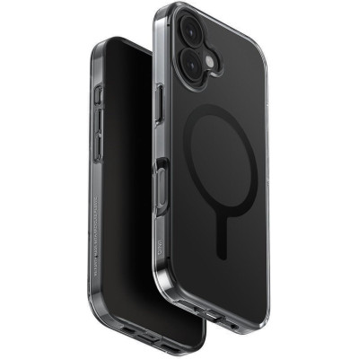 Θήκη iPhone 17 Uniq Clario Ανθεκτική Eco-Friendly με MagSafe - Smoke (UNIQ-IP6.3(2025)-CLARMSMK)