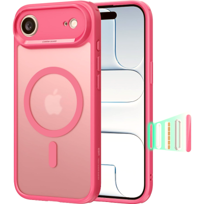 Θήκη iPhone Air ESR Classic Hybrid Magnetic Ανθεκτική με MagSafe & Κάλυμμα για Camera Control - Frosted Pink (4894240288139)