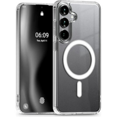 Θήκη Samsung Galaxy S25 Bodycell Clear Case Διάφανη Σκληρή με MagSafe - Clear (5206015083617)