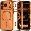 Θήκη iPhone 17 Pro Tech-Protect MagFlex Διάφανη Σιλικόνης με MagSafe - Shiny Cosmic Orange (5906302334612)