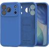 Θήκη iPhone 17 Pro Spacecase Silicone Mag Case Σιλικόνης με MagSafe - Blue (5905719132163)