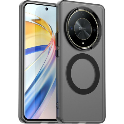 Θήκη Honor Magic6 Lite Techsuit CandyCase Σκληρή Ημιδιάφανη με MagSafe - Black (5949419311114)