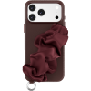 Θήκη iPhone 17 Pro Max MagEasy Foulard M Ανθεκτική με MagSafe & Λουράκι Χειρός - Burgundy (MPH17M398BY25)