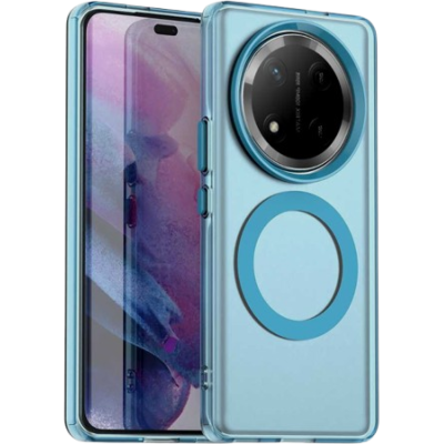 Θήκη Honor Magic7 Lite Techsuit CandyCase Σκληρή Ημιδιάφανη με MagSafe - Blue (5949419310988)