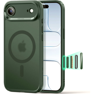 Θήκη iPhone Air ESR Classic Hybrid Magnetic Ανθεκτική με MagSafe & Κάλυμμα για Camera Control - Frosted Green (4894240289297)