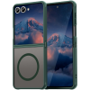 Θήκη Samsung Galaxy Z Flip7 Techsuit HaloFrost II MagSafe Σκληρή Ημιδιάφανη με MagSafe - Green (5949419296169)