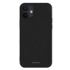 Θήκη iPhone 12 / 12 Pro Spacecase Silicone Case Σιλικόνης - Black (5905123433559)