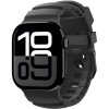 Λουράκι Apple Watch Ultra/SE/11/10/9/8/7/6/5/4 (49/46/45/44mm) Spigen WBS2 Σιλικόνης - Black (AMP10508)