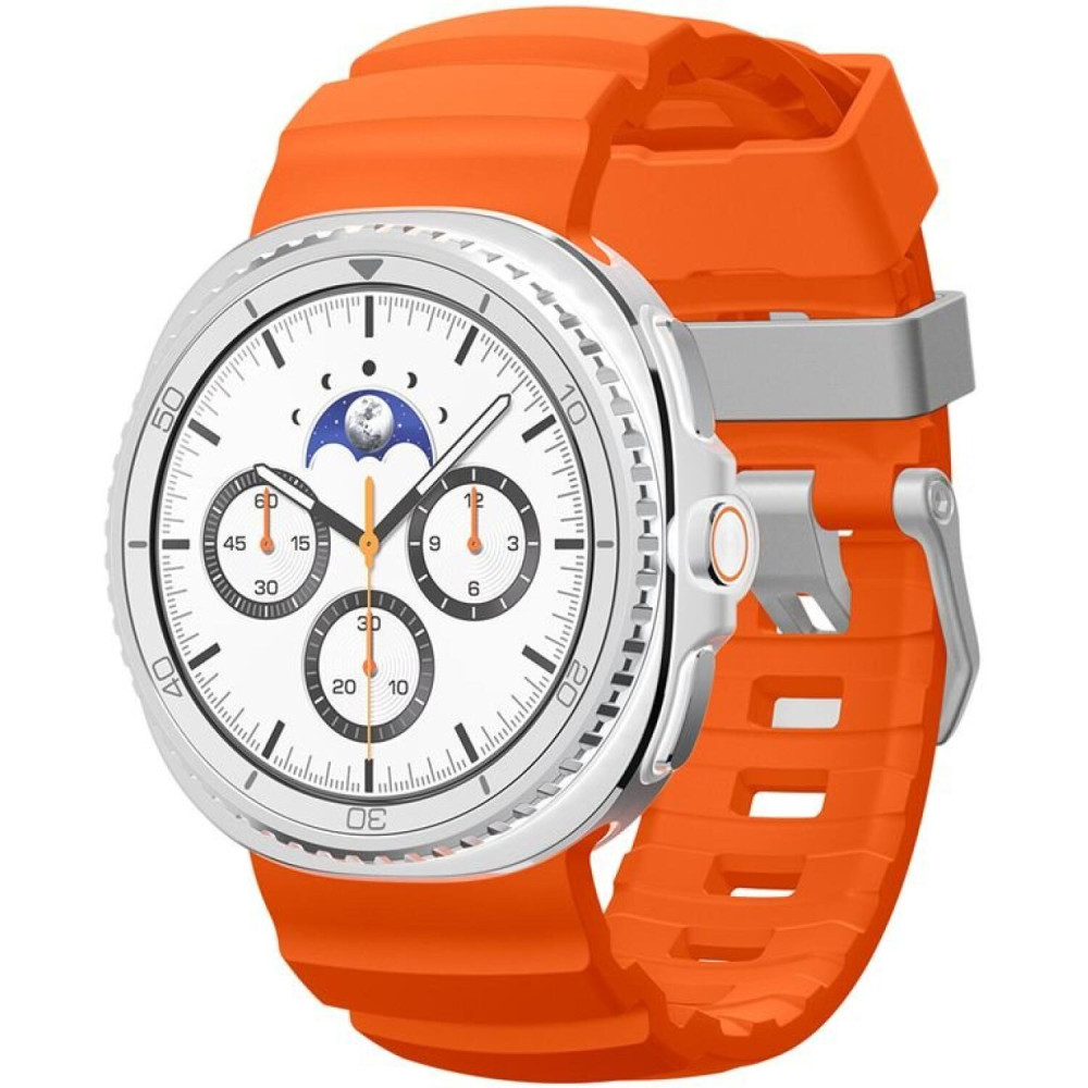 Λουράκι Samsung Galaxy Watch 8 Classic / Watch 8 (46/44/40mm) Spigen WBS2 Σιλικόνης - Orange (AMP10152)