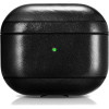 Θήκη AirPods 4th Gen iCarer Vintage Δερμάτινη - Black (WMAP250901-BK)