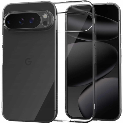 Θήκη Google Pixel 10 Pro XL Spacecase Clear Case Διάφανη Σιλικόνης 1mm - Transparent (5905719130657)
