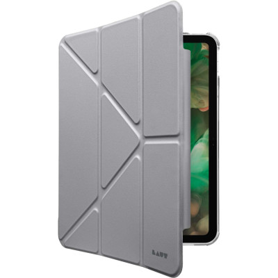 Θήκη iPad Air 13" 2025 / 2024 Laut Huex Folio με Υποδοχή για Apple Pencil - Grey (L_IPA24L_HF_GY)