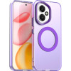 Θήκη Honor 400 Techsuit CandyCase Σκληρή Ημιδιάφανη με MagSafe - Purple (5949419310773)