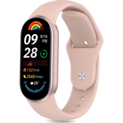 Λουράκι Xiaomi Smart Band 10 / 10 NFC / 9 / 9 NFC / 8 / 8 NFC Tech-Protect Iconband Pure Σιλικόνης - Baby Pink (5906302331031)