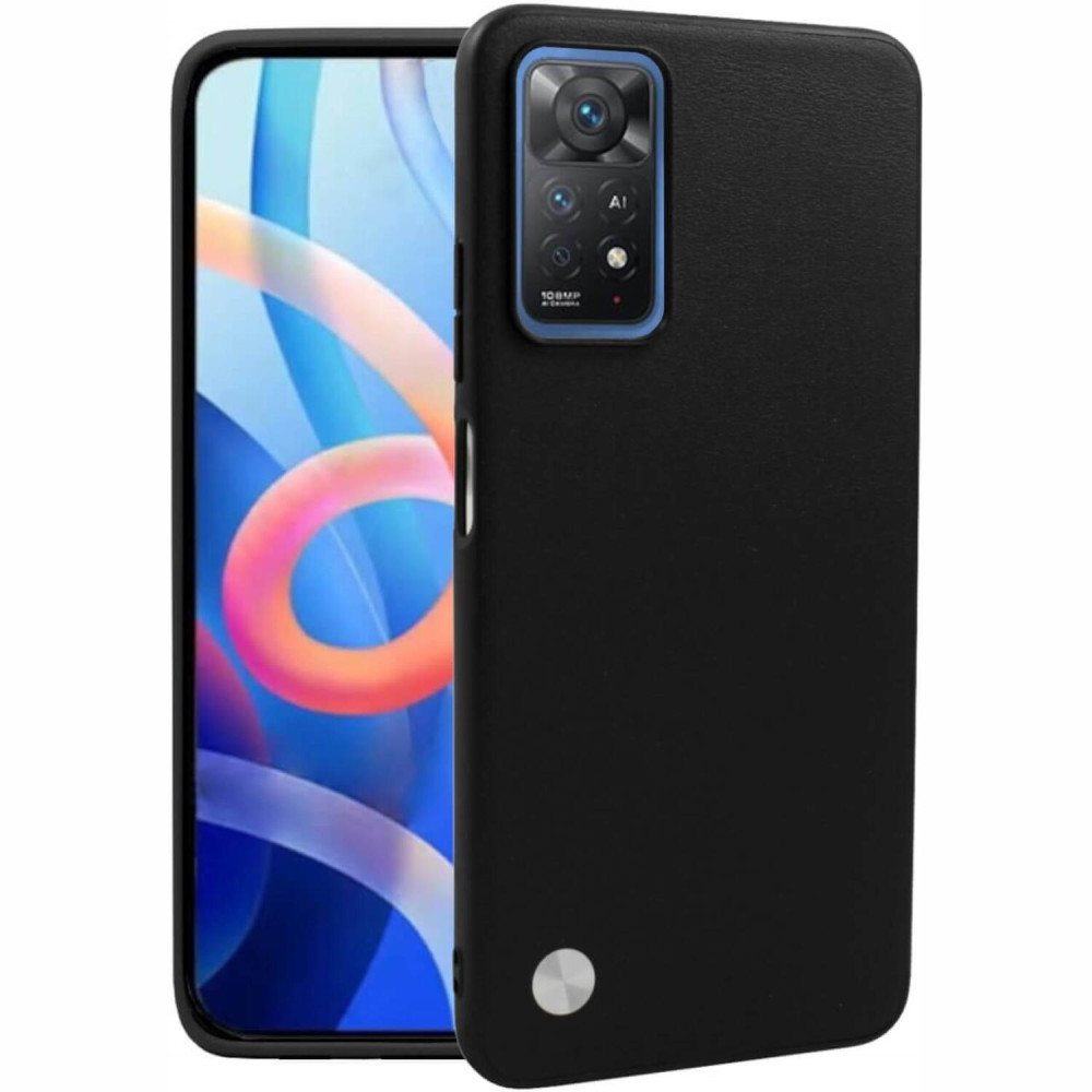 Θήκη Xiaomi Redmi Note 11 Pro / Redmi Note 12 Pro 4G Bodycell Vegan Cover Σκληρή - Black (5206015077579)