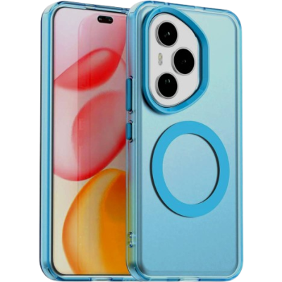 Θήκη Honor 400 Pro Techsuit CandyCase Σκληρή Ημιδιάφανη με MagSafe - Blue (5949419310735)