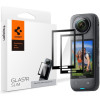 Tempered Glass Insta360 X4 Spigen GLAS.tR Slim Full Face Αντιχαρακτικό Γυαλί Προστασίας Οθόνης Αφής 2 Τεμάχια - Black (AGL09309)