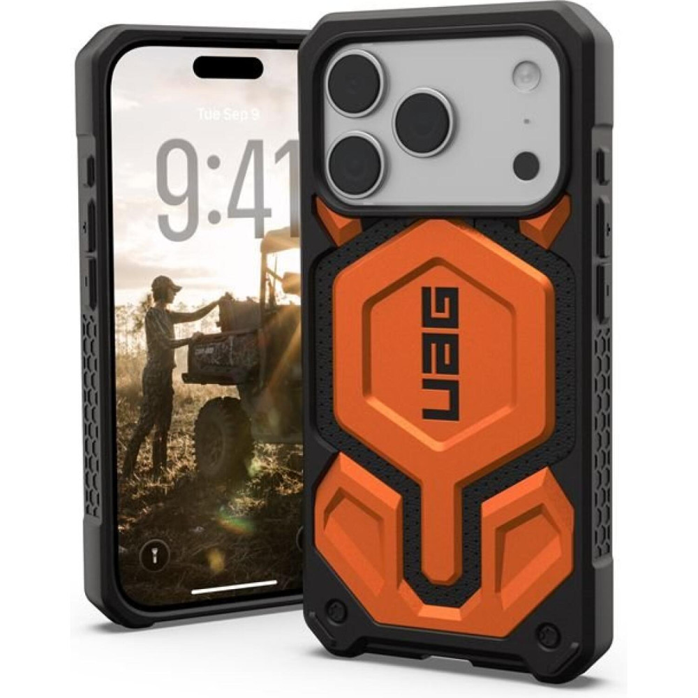 Θήκη iPhone 17 Pro UAG Monarch Pro Ανθεκτική με MagSafe - Orange (114513119797)