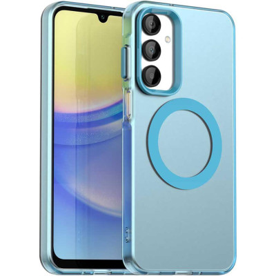 Θήκη Samsung Galaxy A16 Techsuit CandyCase Σκληρή Ημιδιάφανη με MagSafe - Blue (5949419312432)