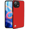 Θήκη Xiaomi Mi 11 Lite Bodycell Vegan Cover Σκληρή - Red (5206015077487)