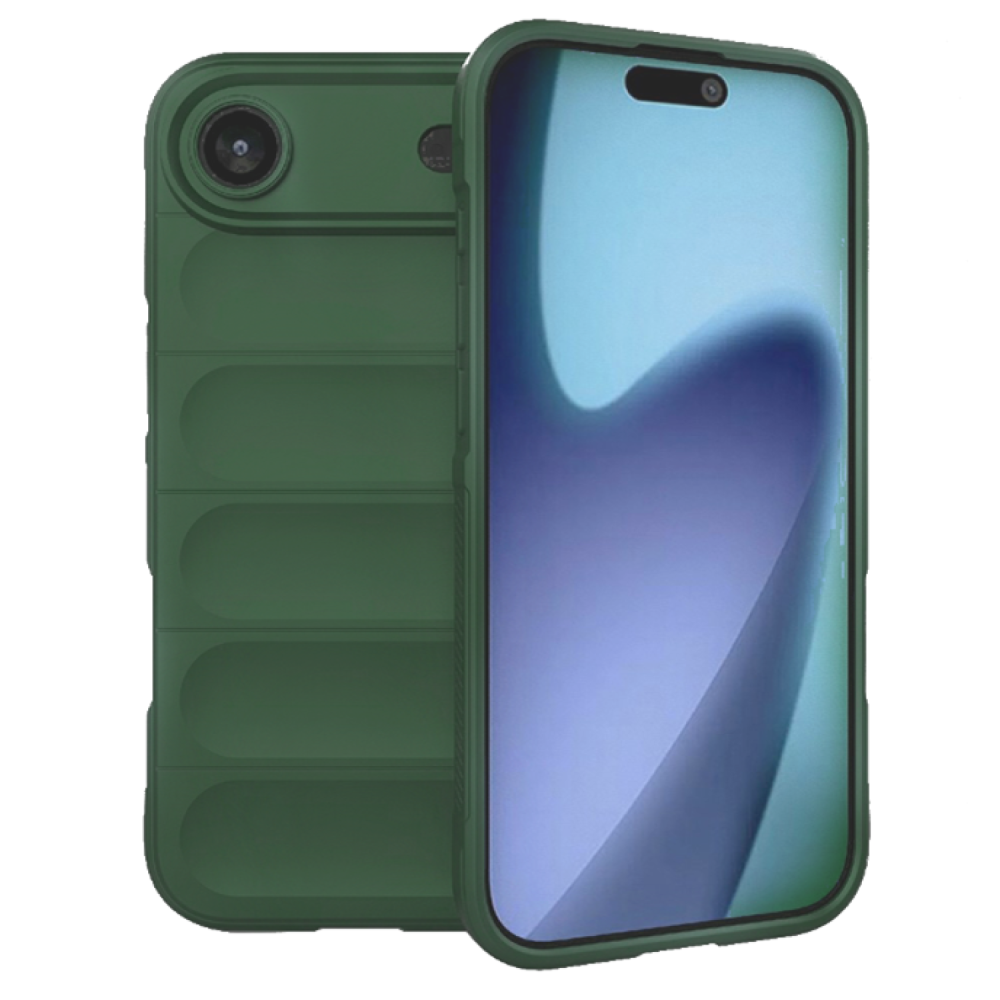 Θήκη iPhone Air Techsuit Magic Shield Σιλικόνης - Green (5949419290327)
