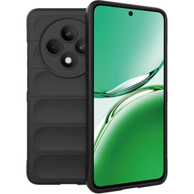 Θήκη Oppo Reno12 F 5G / 12 F 4G / 12 FS 5G / 12 FS 4G Techsuit Magic Shield Σιλικόνης - Black (5949419281608)