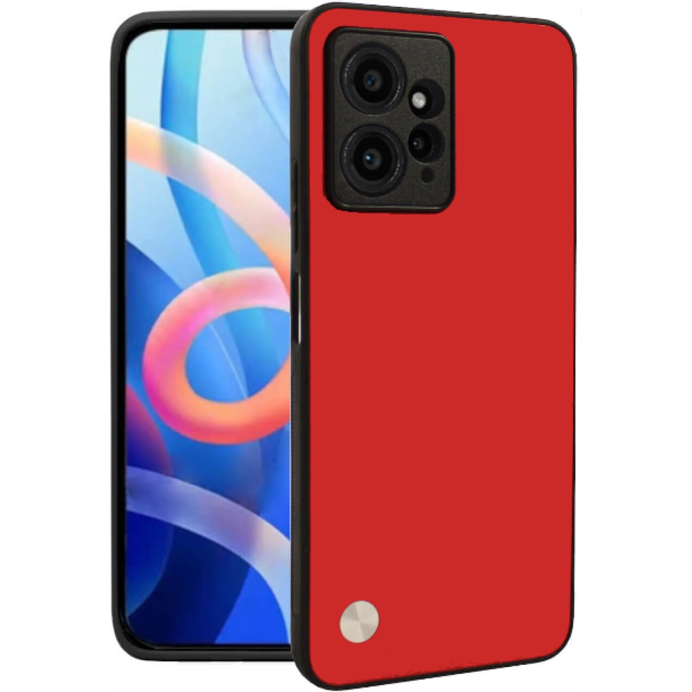 Θήκη Xiaomi Redmi Note 12 4G Bodycell Vegan Cover Σκληρή - Red (5206015077685)