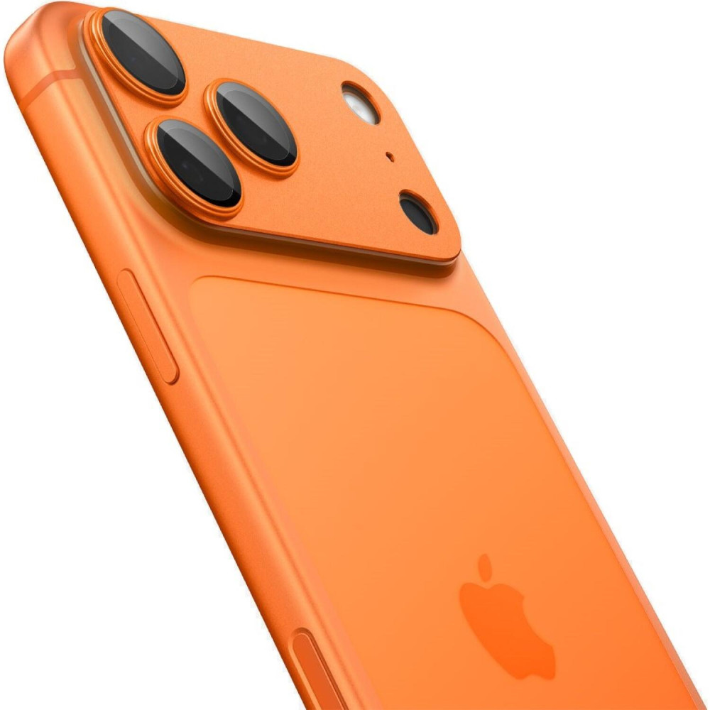 Tempered Glass iPhone 17 Pro Max Spigen GLAS.tR EZ Fit OPTIK Pro XL Camera Lens Protector Αντιχαρακτικό Γυαλί Προστασίας για Φακό Κάμερας - Orange (AGL10650)
