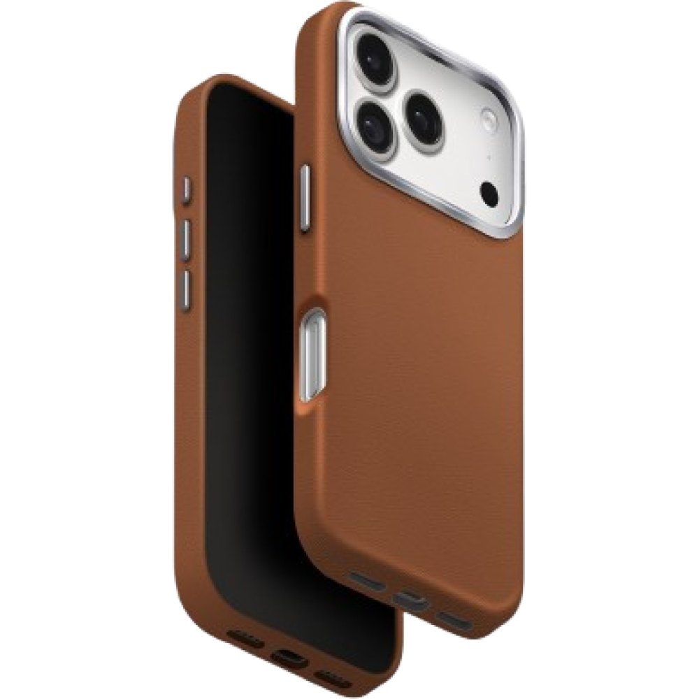 Θήκη iPhone 17 Pro Max Uniq Lyden Ανθεκτική με MagSafe από Premium Vegan Δέρμα & Μεταλλικό Πλαίσιο Κάμερας - Caramel (UNIQ-IP6.9P(2025)-LYDMCML)