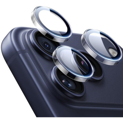 Tempered Glass iPhone 17 Pro / 17 Pro Max / 16 Pro / 16 Pro Max / 15 Pro / 15 Pro Max / 14 Pro / 14 Pro Max ESR Armorite Camera Lens Protectors Αντιχαρακτικό Γυαλί Προστασίας για Φακό Κάμερας - Clear (4894240236321)