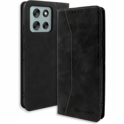 Θήκη Motorola Moto G86 / G86 Power Bodycell Book Case Πορτοφόλι - Black (5206015085048)