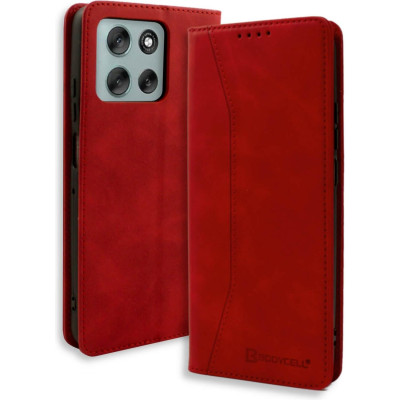 Θήκη Motorola Moto G56 Bodycell Book Case Πορτοφόλι - Red (5206015085031)