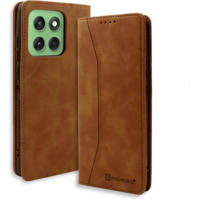 Θήκη Motorola Edge 60 / Edge 60 Pro / Edge 60 Fusion Bodycell Book Case Πορτοφόλι - Brown (5206015075179)