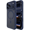 Θήκη iPhone 17 Pro Buddi Hybrid Σκληρή Ημιδιάφανη με MagSafe - Matte Blue (8719246492518)