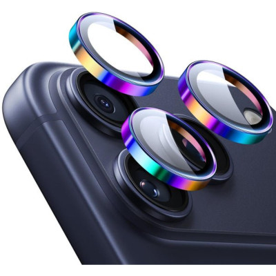 Tempered Glass iPhone 17 Pro / 17 Pro Max / 16 Pro / 16 Pro Max / 15 Pro / 15 Pro Max / 14 Pro / 14 Pro Max ESR Armorite Camera Lens Protectors Αντιχαρακτικό Γυαλί Προστασίας για Φακό Κάμερας - Chromatic (4894240225165)
