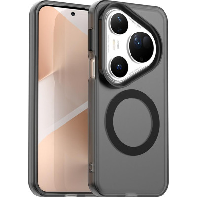 Θήκη Huawei Pura 80 Ultra Techsuit CandyCase Σκληρή Ημιδιάφανη με MagSafe - Black (5949419334939)