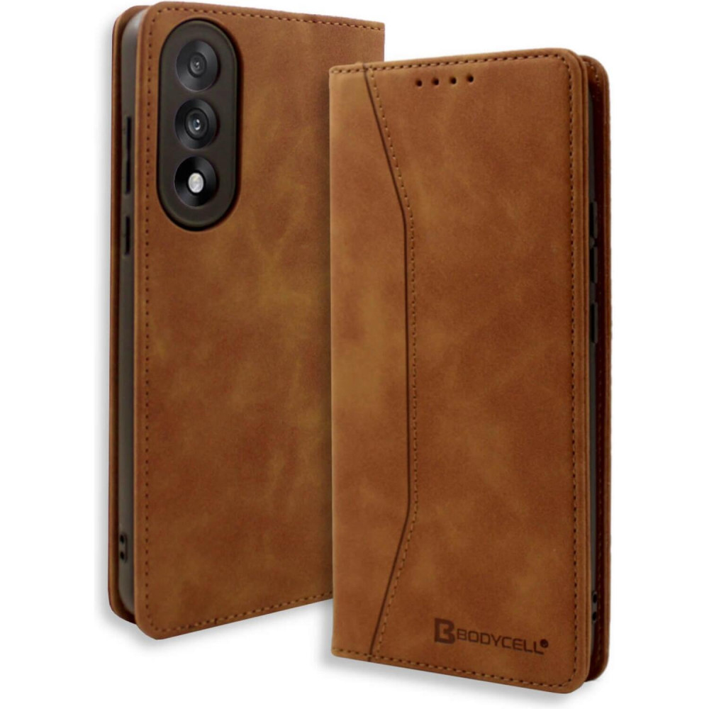 Θήκη OnePlus Nord 5 Bodycell Book Case Πορτοφόλι - Brown (5206015085116)