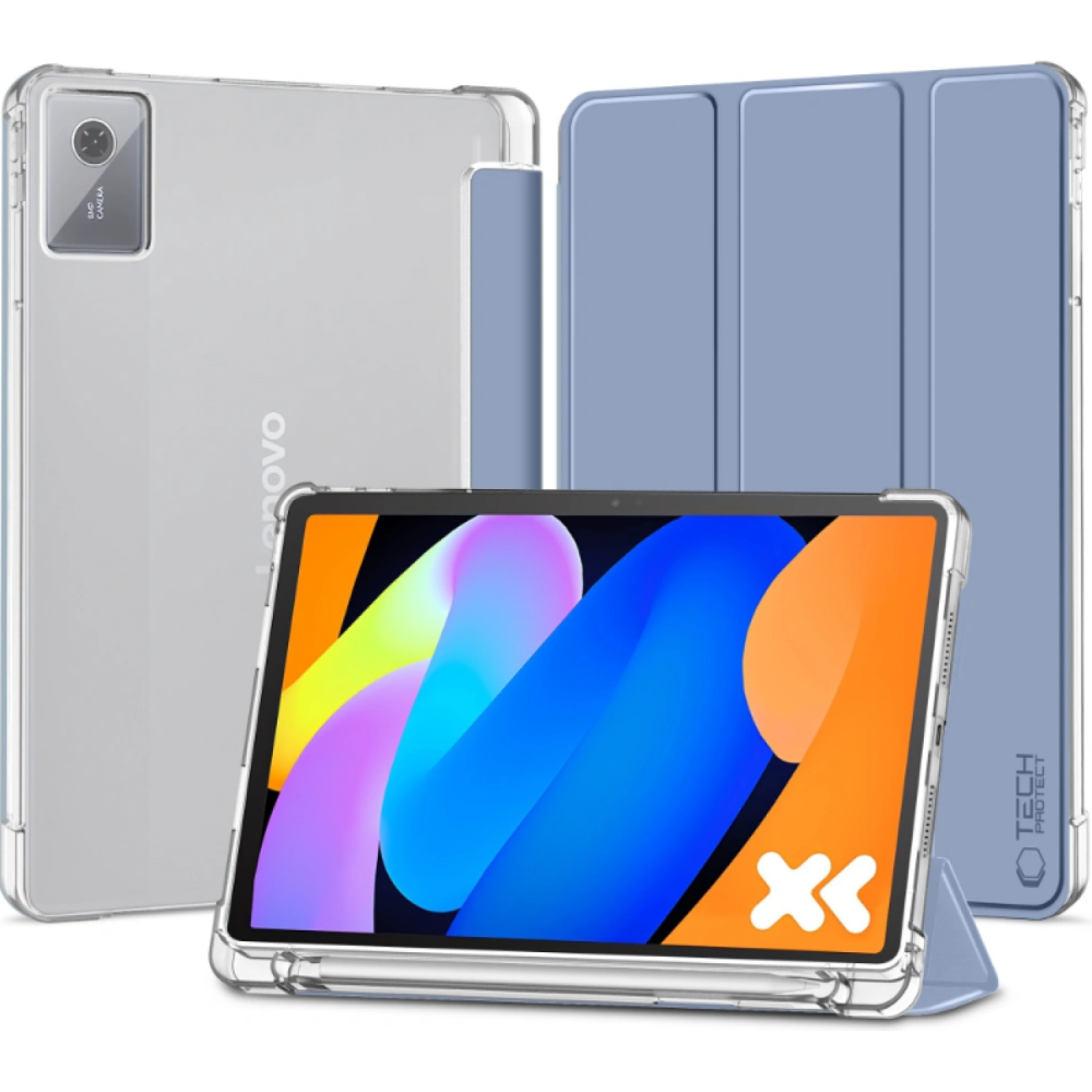 Θήκη Lenovo Idea Tab / K11 Gen 2 11" TB-336 Tech-Protect SC Pen Hybrid Flip με Υποδοχή για Γραφίδα - Baby Blue (5906302352333)