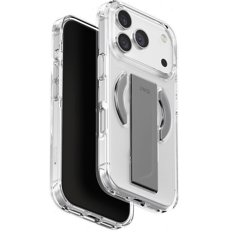 Θήκη iPhone 17 Pro Uniq Heldro Air Διάφανη με FlexGrip & MagSafe - Lucent Clear (UNIQ-IP6.3P(2025)-HELAMLCLR)