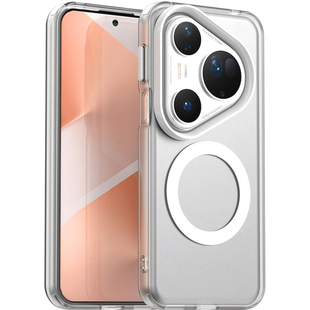 Θήκη Huawei Pura 80 Ultra Techsuit CandyCase Σκληρή Ημιδιάφανη με MagSafe - White (5949419334922)
