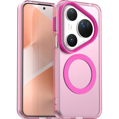 Θήκη Huawei Pura 80 Ultra Techsuit CandyCase Σκληρή Ημιδιάφανη με MagSafe - Pink (5949419334915)