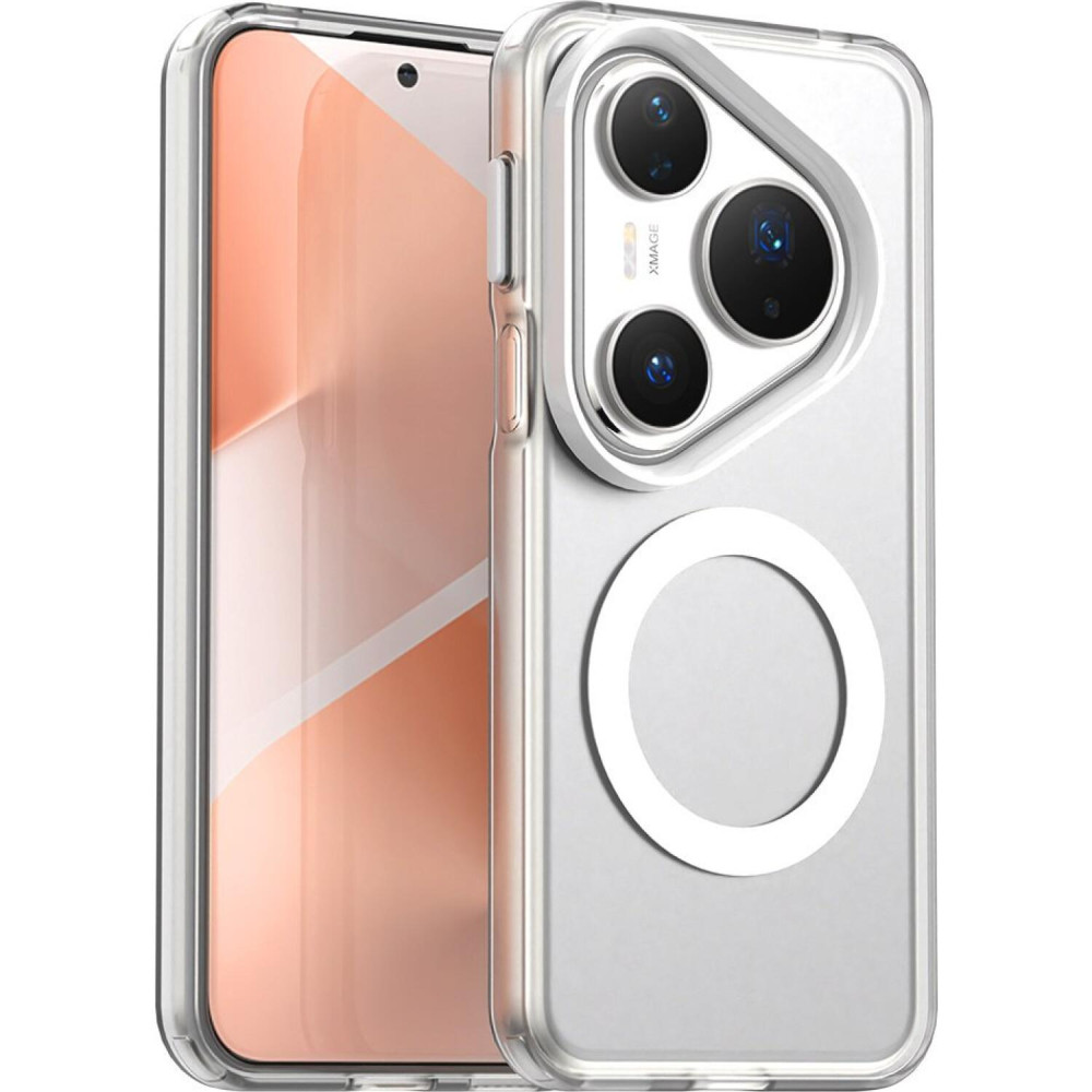 Θήκη Huawei Pura 80 Pro Techsuit CandyCase Σκληρή Ημιδιάφανη με MagSafe - White (5949419334861)