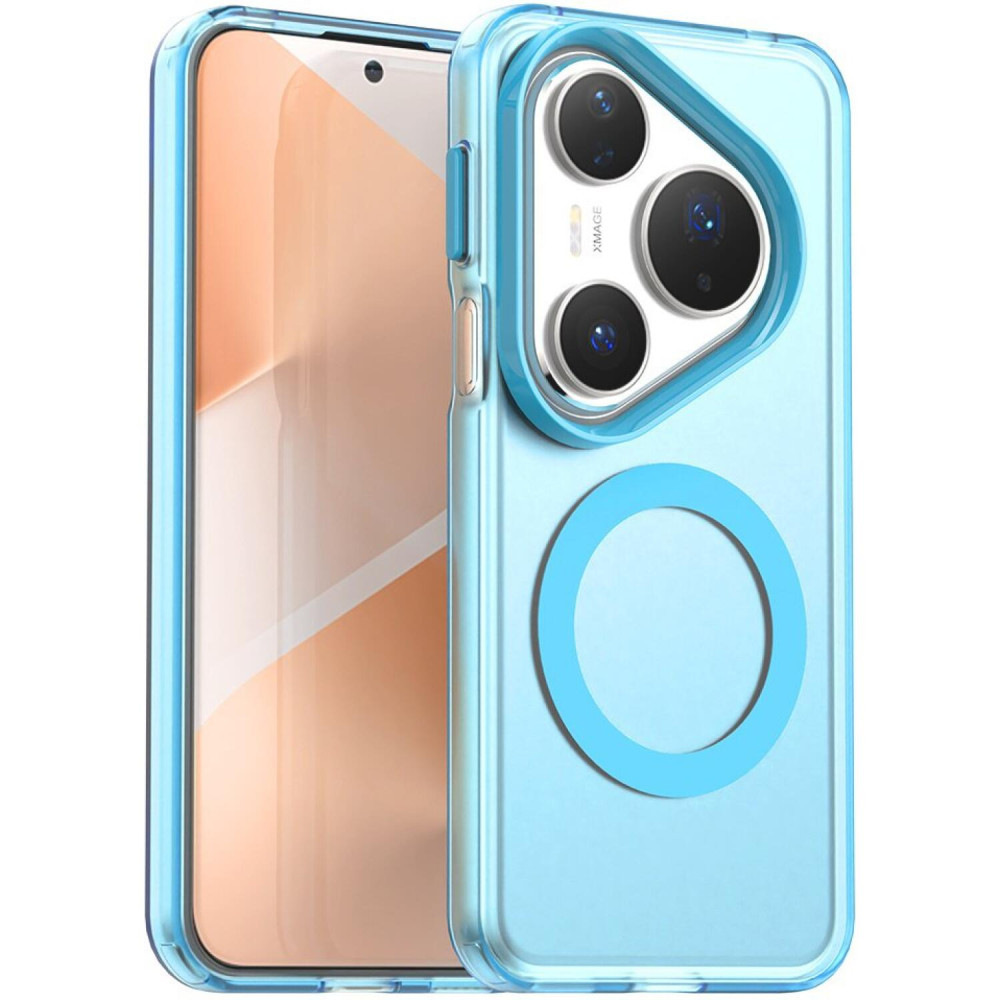 Θήκη Huawei Pura 80 Pro Techsuit CandyCase Σκληρή Ημιδιάφανη με MagSafe - Blue (5949419334847)