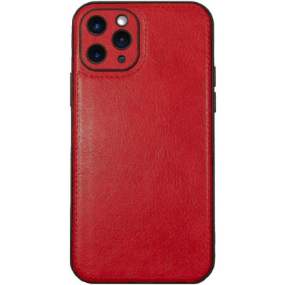 Θήκη iPhone 11 Pro Max Bodycell Prestige Backcover με Πλαίσιο Κάμερας - Red (5206015067983)