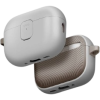 Θήκη AirPods Pro 3rd Gen Uniq Clyde Σκληρή με Μαγνητικό Κλείσιμο - Mist Grey / Khaki (UNIQ-AIRPODSPRO3-CLYMGRYKHKI)