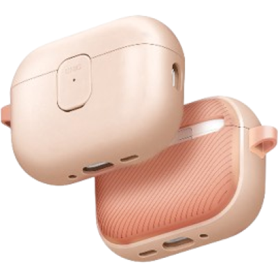 Θήκη AirPods Pro 3rd Gen Uniq Clyde Σκληρή με Μαγνητικό Κλείσιμο - Light Pink / Crepe Pink (UNIQ-AIRPODSPRO3-CLYLPKCPK)
