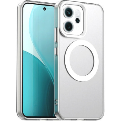 Θήκη Oppo Reno14 Techsuit CandyCase Σκληρή Ημιδιάφανη με MagSafe - White (5949419349360)